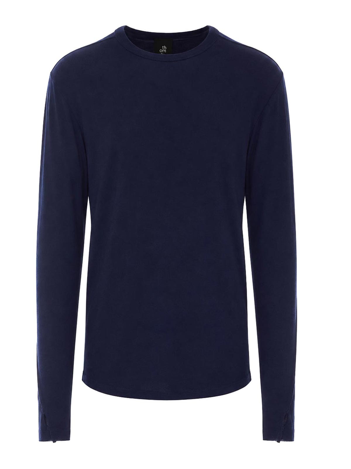 톰 크옴 M Ts 999 Long Sleeves 티셔츠 남성 블루 26FW MTS999ECLIPSEBLUE