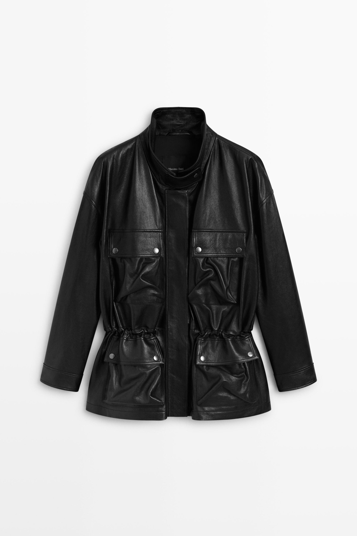 마시모두띠 나파 레더 멀티포켓 자켓 4702/902 BLACK