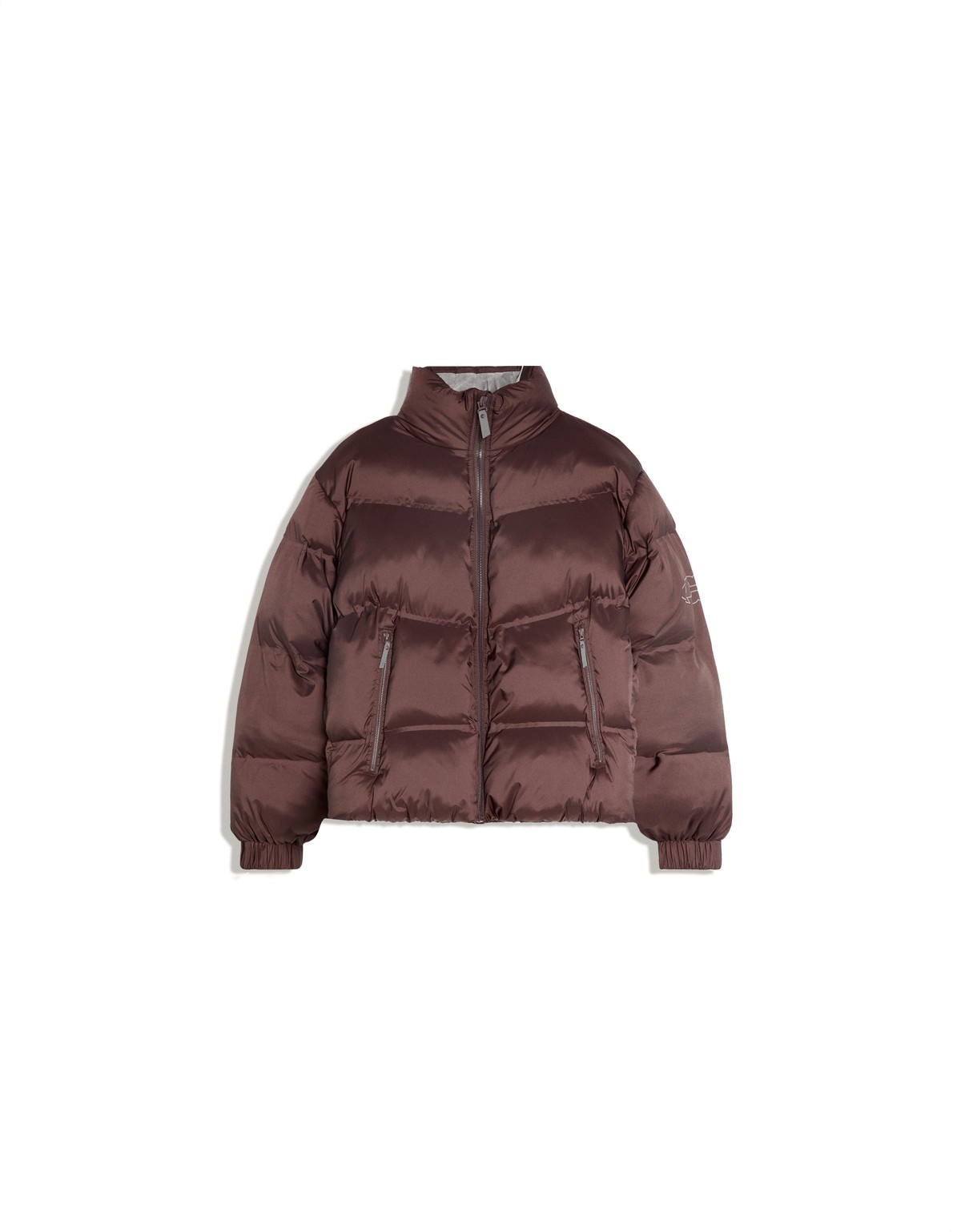 버쉬카 테크니컬 숏 패딩 자켓 2152/046 BROWN