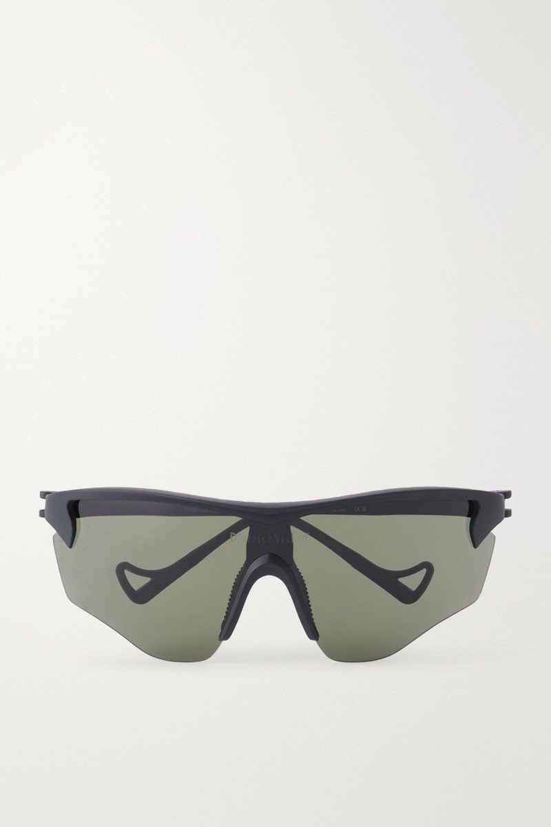 디스트릭트 비전 Junya Racer D 프레임 폴리카보네이트 선글라스 블랙 1647597345483534