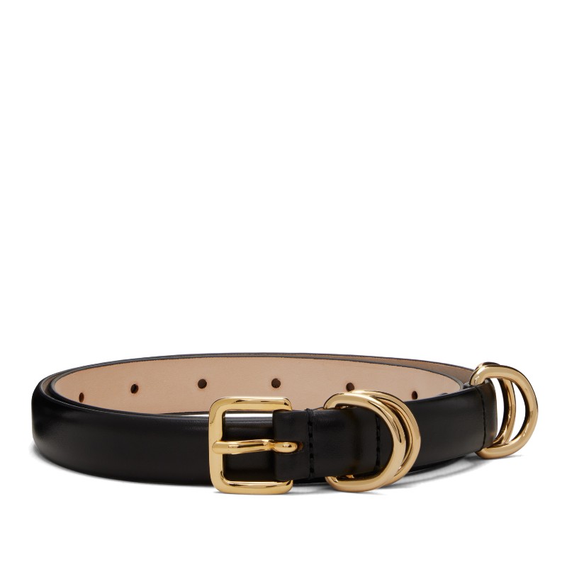 디앙슈 블랙 콘스턴스 벨트 Constance Gold Black Gold