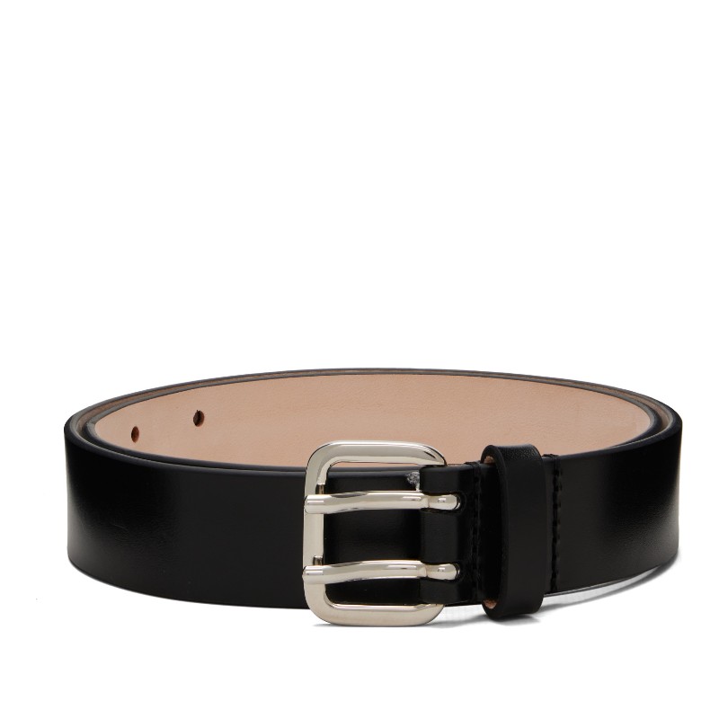 디앙슈 블랙 미니 허치 벨트 Mini Hutch Silver Black Silver