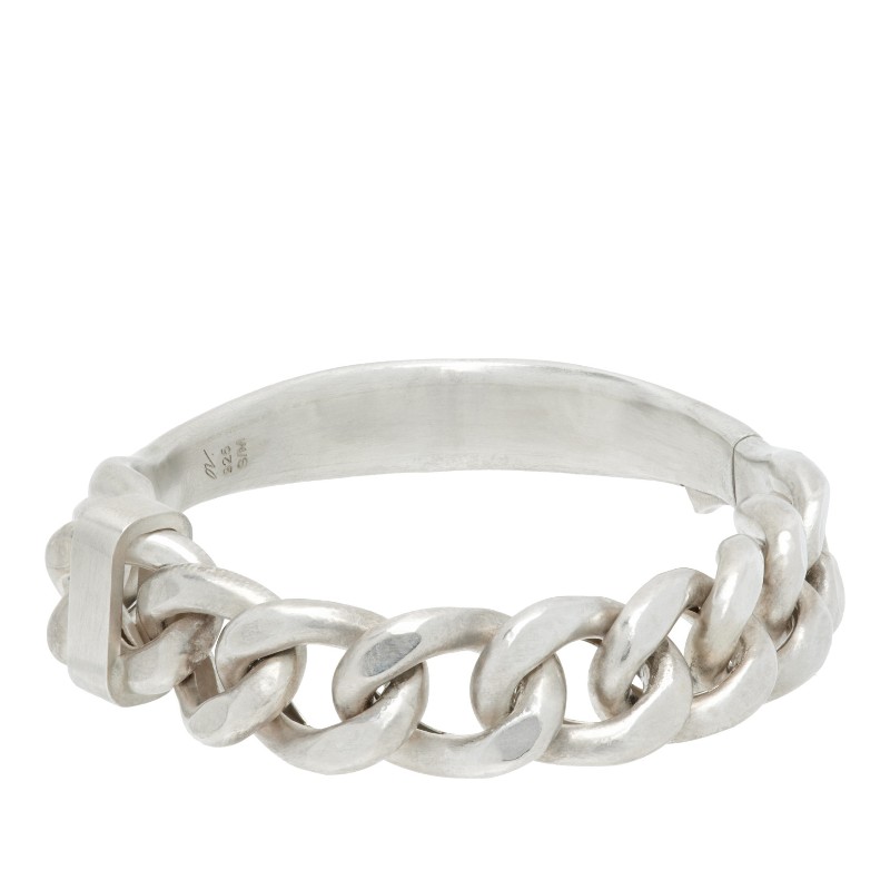 아워레가시 앤틱 커브 체인 925 실버 브레이슬릿 A4268SST Sterling Silver