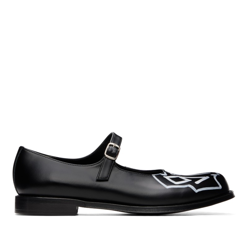 꼼데가르송 블랙 메리제인 로퍼 NR-K102-001-1-4 Black