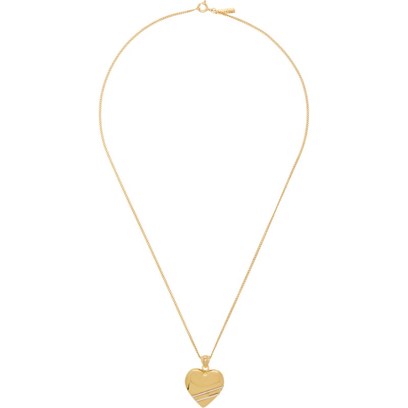 어니스트 더블유 베이커 모드 하트 네크리스 FW26JW78N Gold Plated Silver