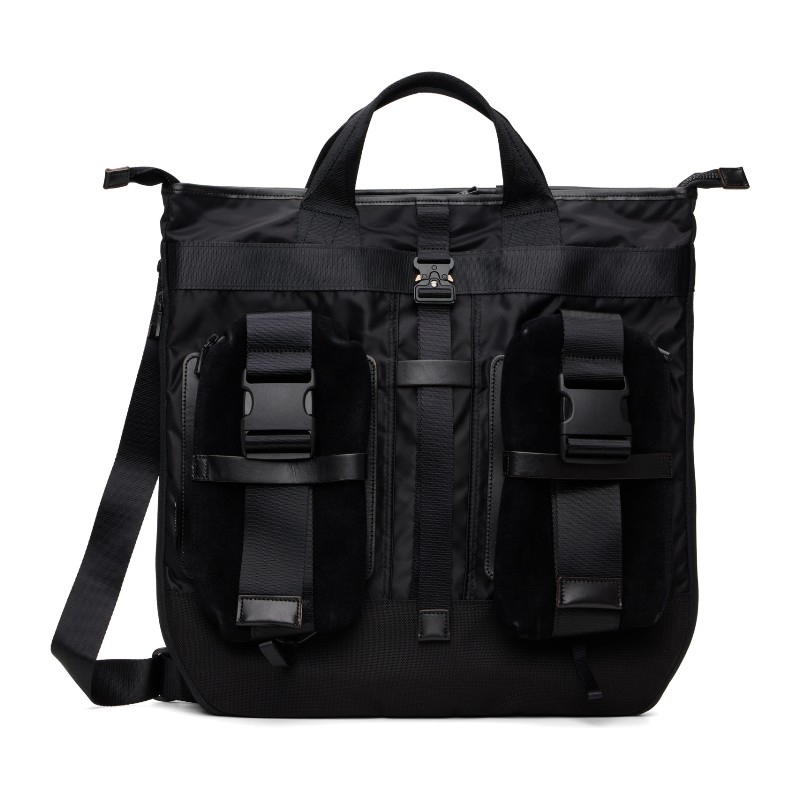 마스터피스 블랙 No.43132 v2 로그 투웨이 헬멧 토트백 43132-v2 Black