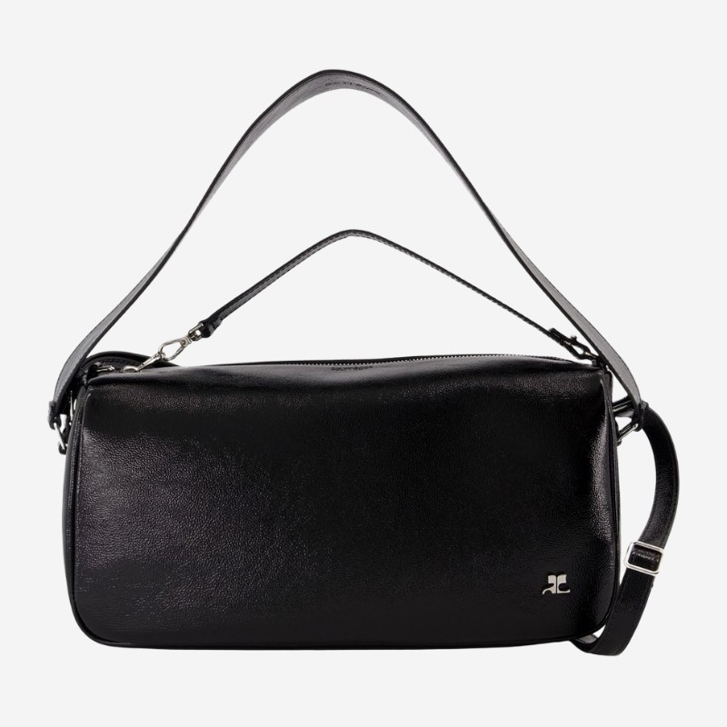 쿠레쥬 쓰리 식스티 스무스 가죽 숄더백 426GSA236CR0043 9999 BLACK