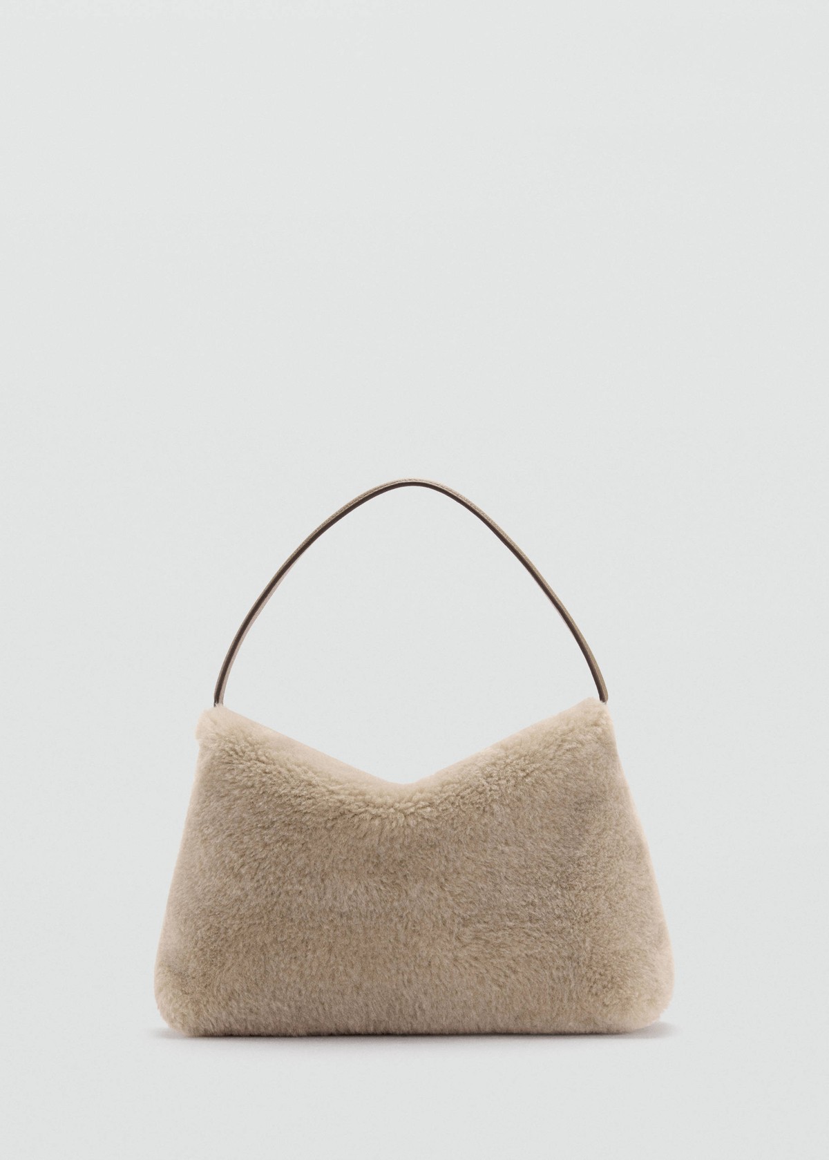 망고 시어링 이펙트 버킷백 37037798_08 BEIGE