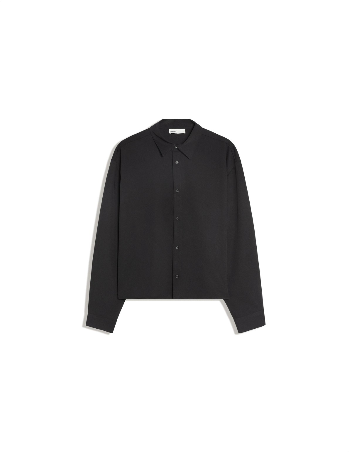 버쉬카 박시핏 블랙 긴팔 셔츠 3589/710 BLACK