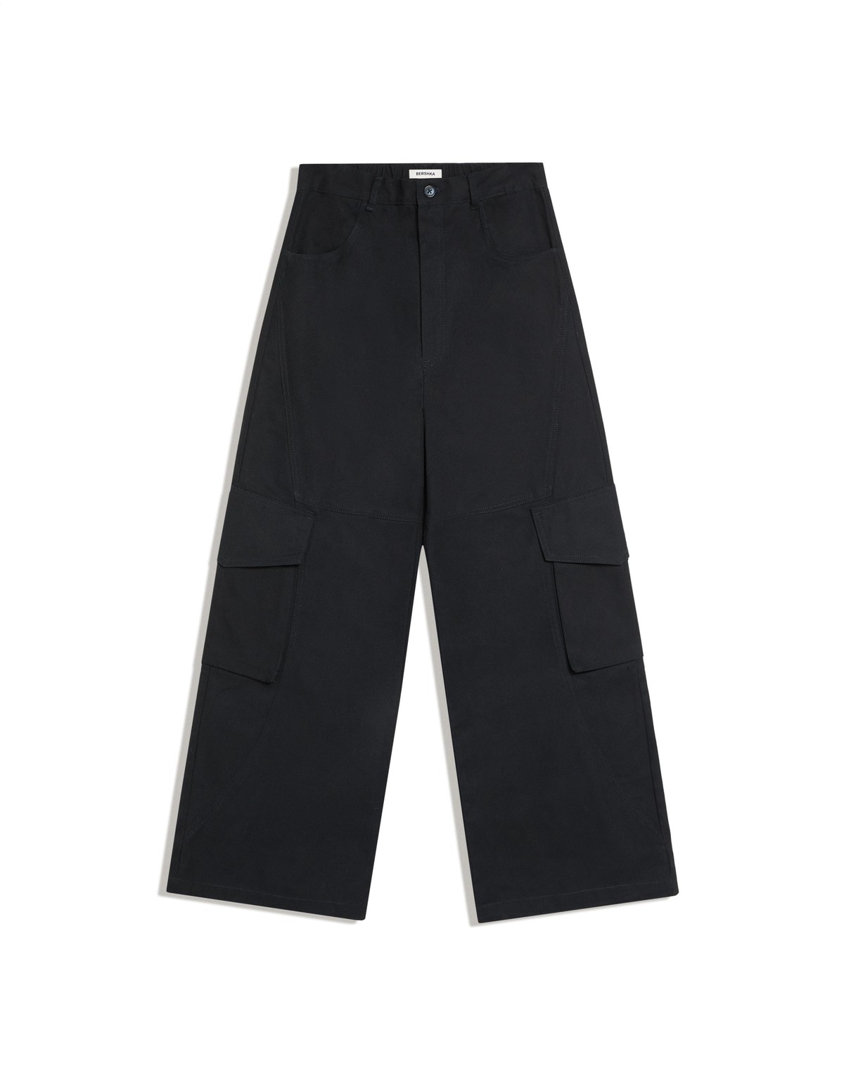 버쉬카 배기 카고 와이드 팬츠 4299/335 NAVY