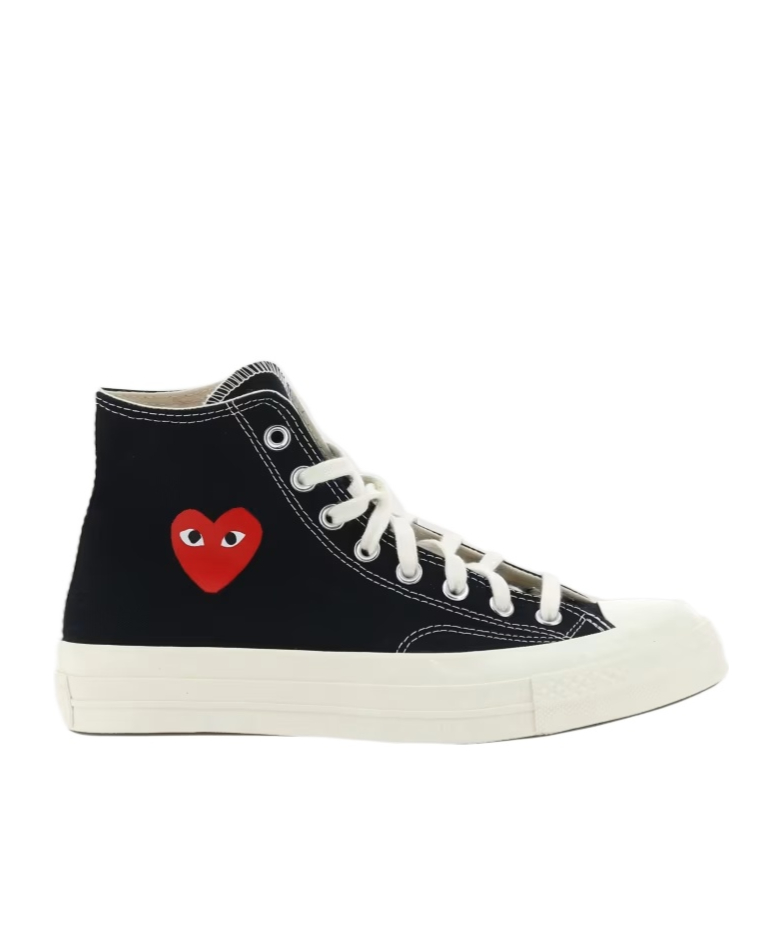 꼼데가르송 CONVERSE HIGH 하이탑 스니커즈 남성 블랙 24FW AZK129001BLK-0