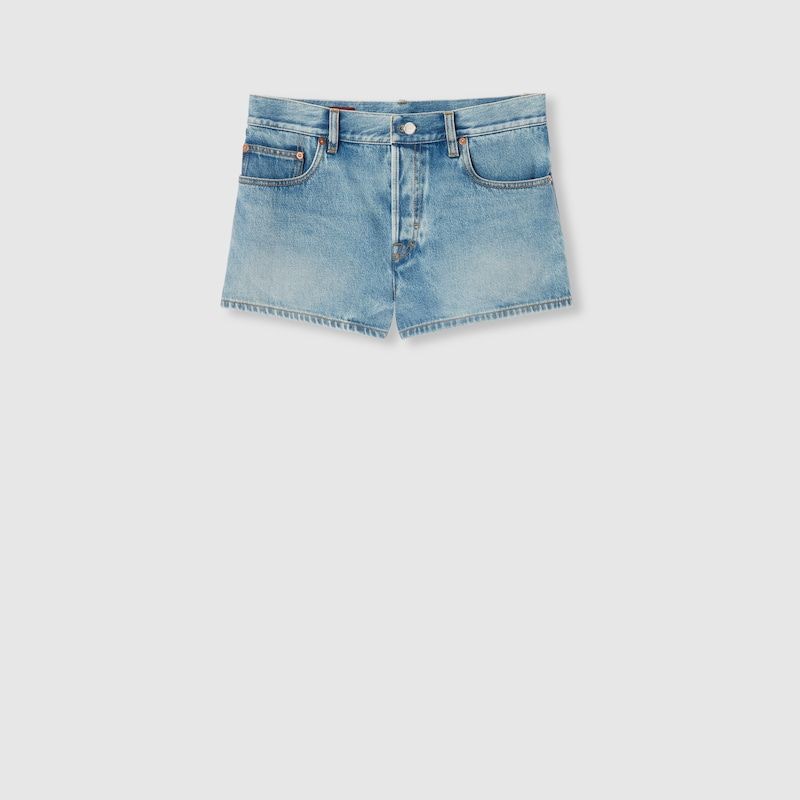 구찌 PF12 STONE WASHED 데님 빈티지 여성 블루 26SS 836071XDC7S4009
