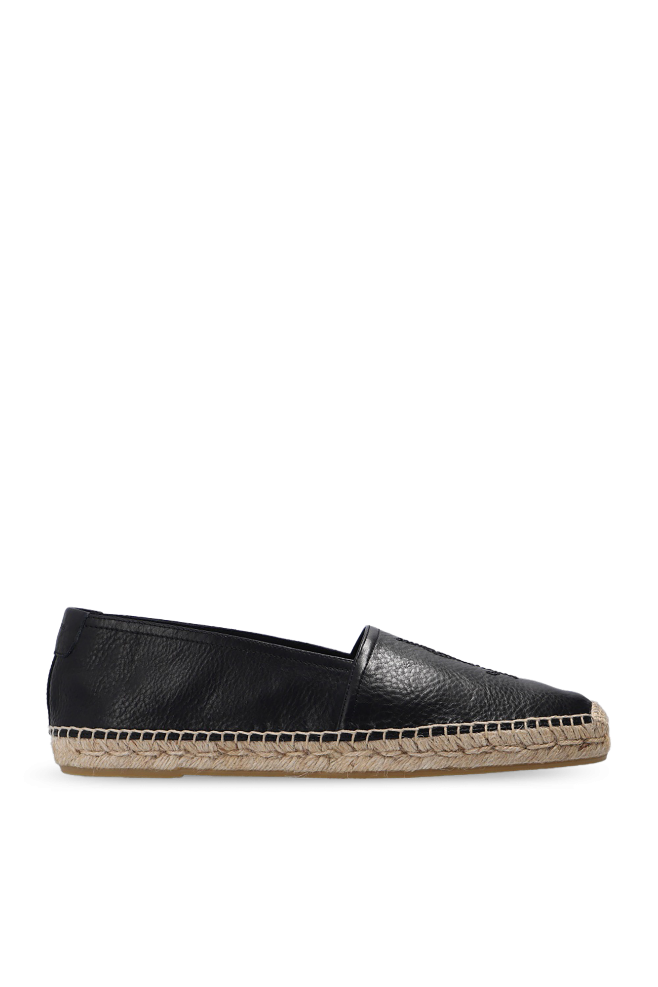 생로랑 Monogram espadrilles 에스파드리유 남성 블랙 26SS 5096160AS001000