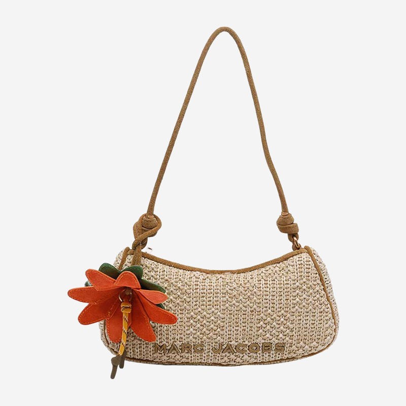 마크제이콥스 썸머 위빙 플라워 참 숄더백 2S6HSH030H02255 BEIGE