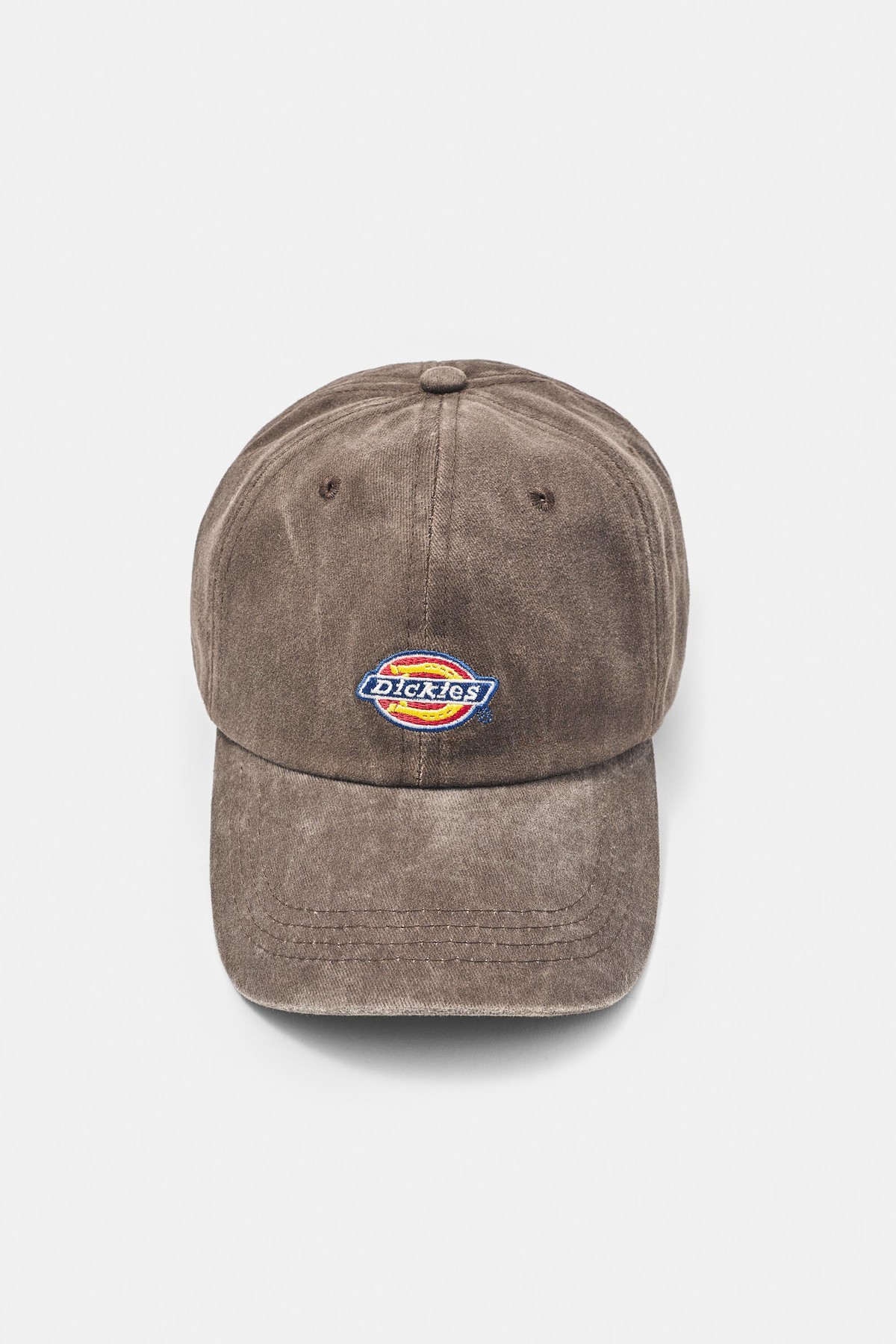 풀앤베어 디키즈 워시드 캡모자 7004/311 BROWN