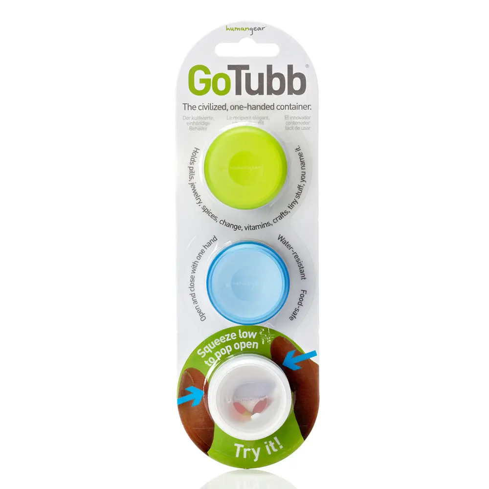 몽벨 GoTubb Small 3-Pack Picnic supplies 피크닉 멀티 1899057GNBL