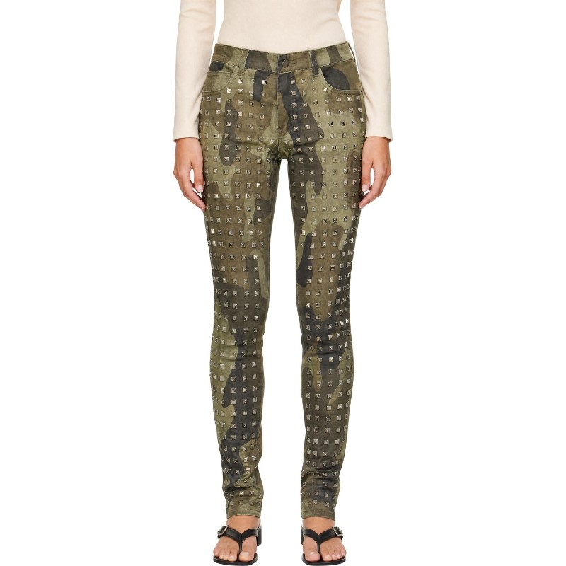라우라 안드라슈코 그린 쏘 2010 스키니 진 SO 2010 SKINNY JEANS CAMO Camo/Studs