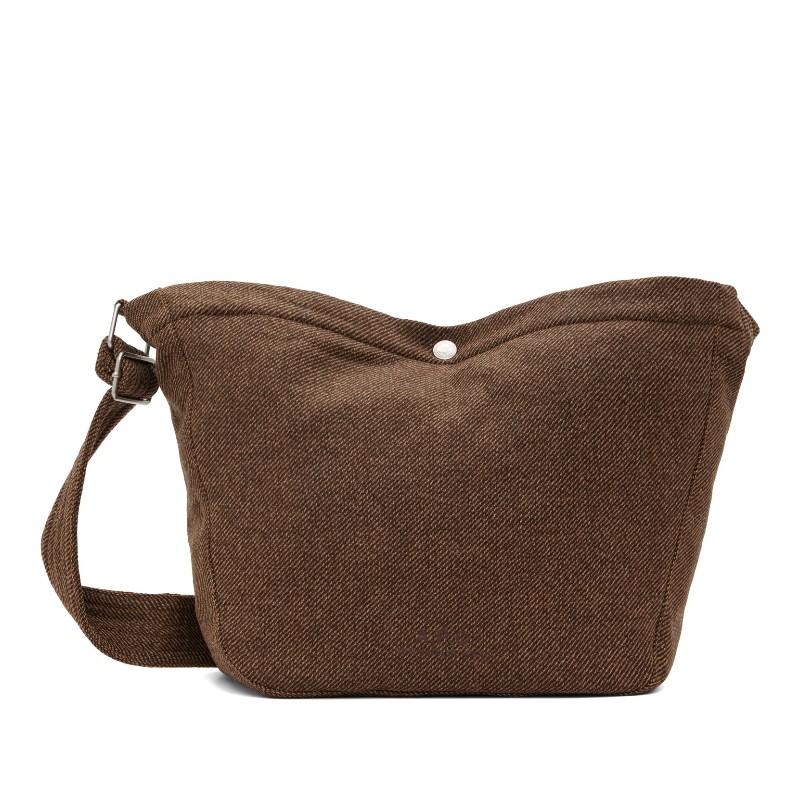 아페쎄 브라운 저널 메신저백 WOATC-M61939 CAA BROWN