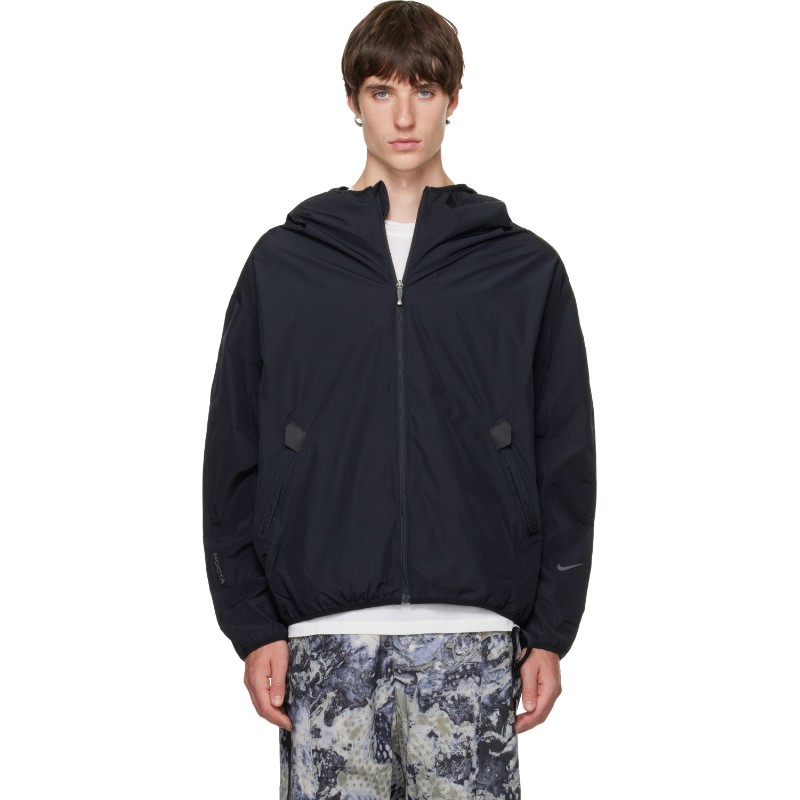나이키 블랙 NOCTA 슈라우드 컷 재킷 IO9015-010 BLACK/BLACK/REFBLK