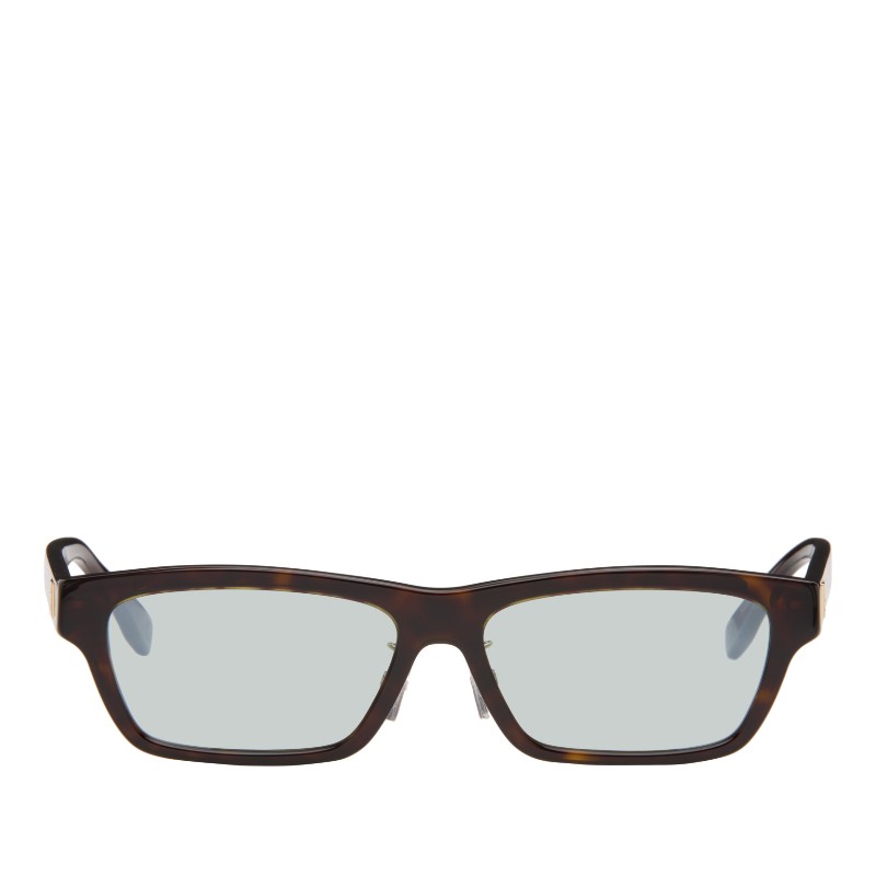 펜디 톨토이즈쉘 스퀘어드 FF 선글라스 FE40199FW5652Q DARK HAVANA / GREEN