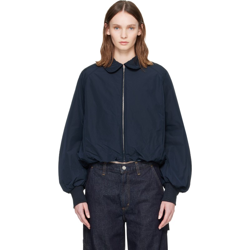 아페쎄 네이비 살로메 블루종 재킷 PSALK-F32016 Iak Dark Navy