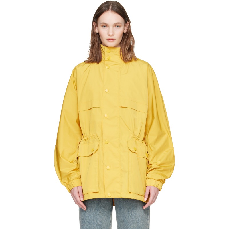 아페쎄 옐로우 발레리 윈드브레이커 파카 재킷 PSANJ-M32029 EAG OCRE