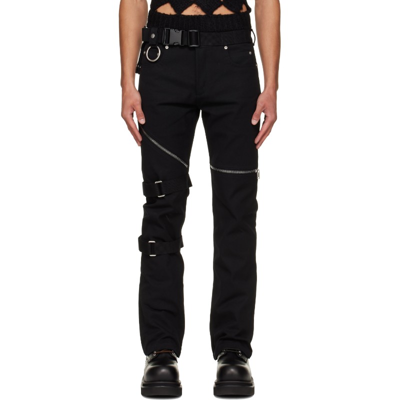 릭오웬스 블랙 타워 라이더 슬랙스 RL02F4329 CTW 09 BLACK