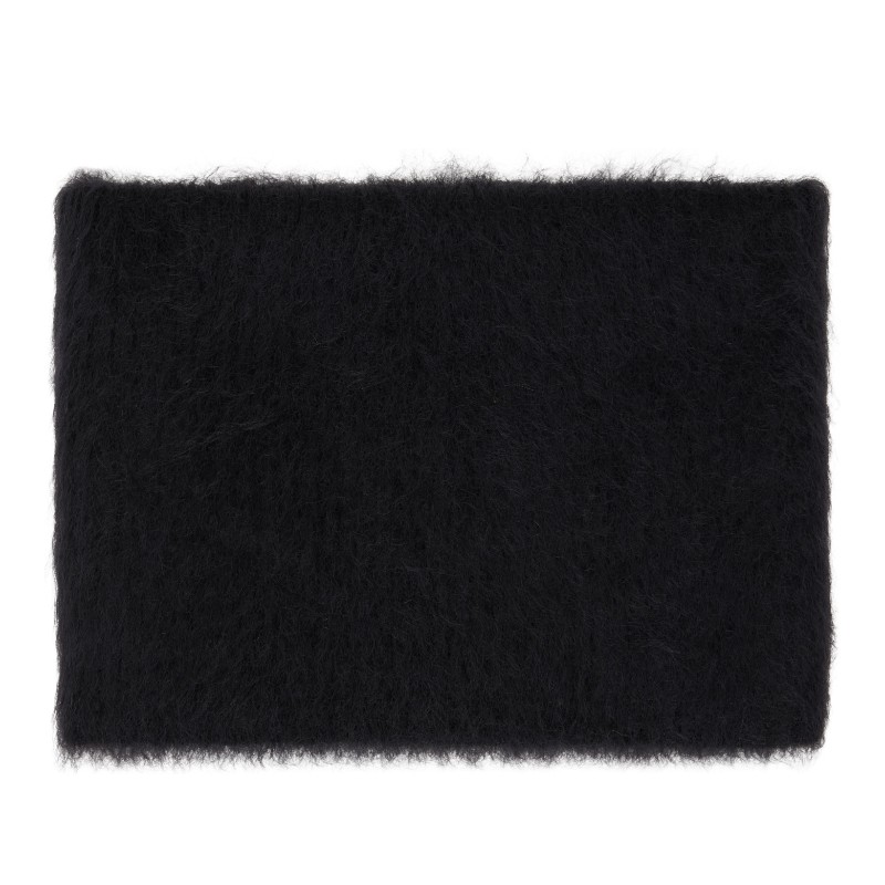 MM6메종마르지엘라 블랙 브러쉬드 니트 넥워머 S62TV0012 M13355 900 Black