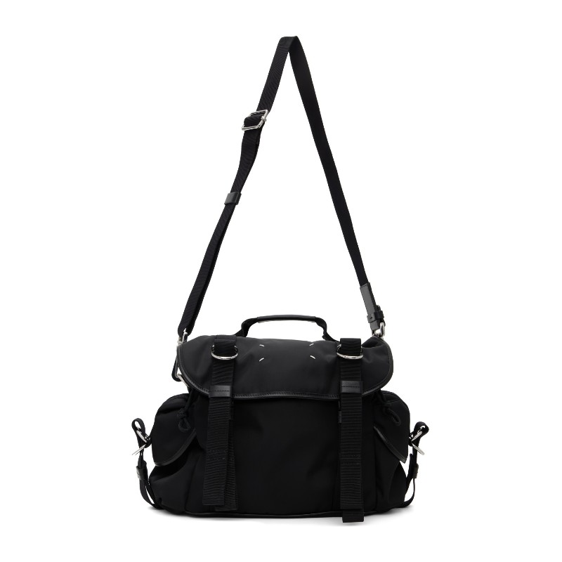 메종마르지엘라 블랙 스몰 하이 테크 메신저백 SB2WG0026 P9243 T8013 Black