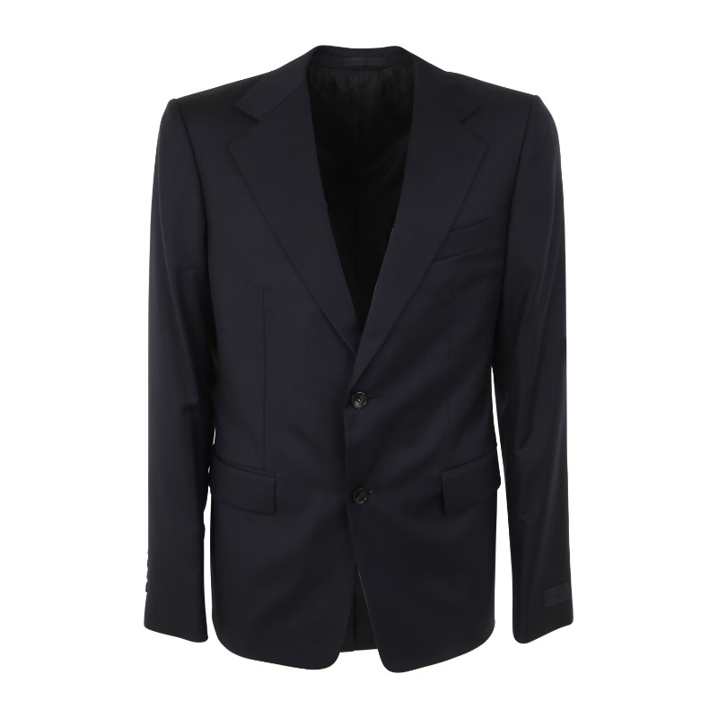 랑방 싱글 브레스티드 버진 울 블레이저 RM.JA0005.4916.A23 29 NAVY BLUE