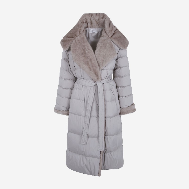 안토넬리 페니시아 벨티드 퀼팅 롱 패딩 코트 R7298 4006 122