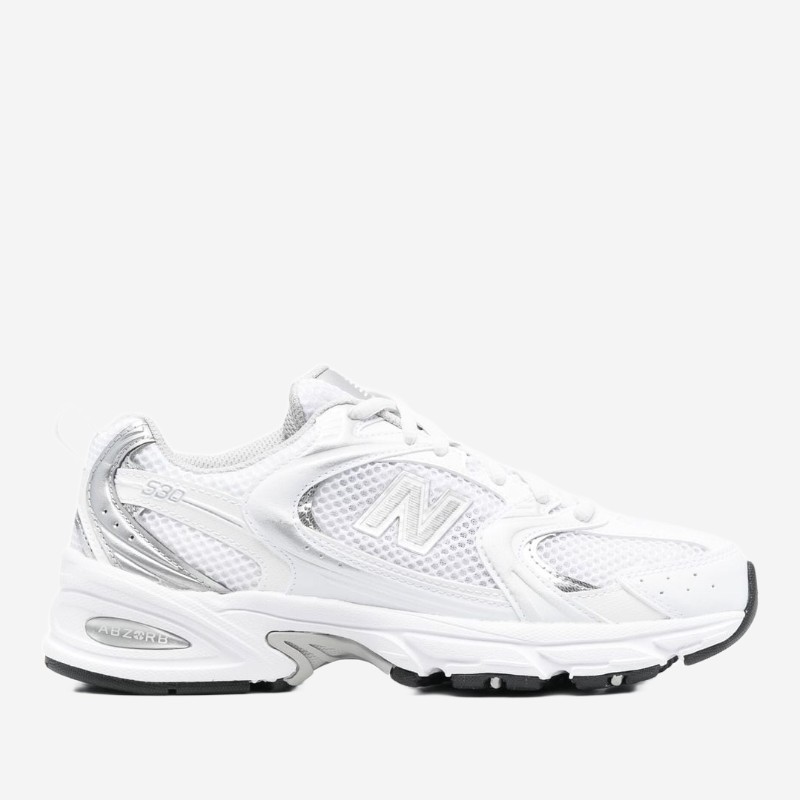 뉴발란스 메시 로우탑 스니커즈 MR530EMA WHITESILVER