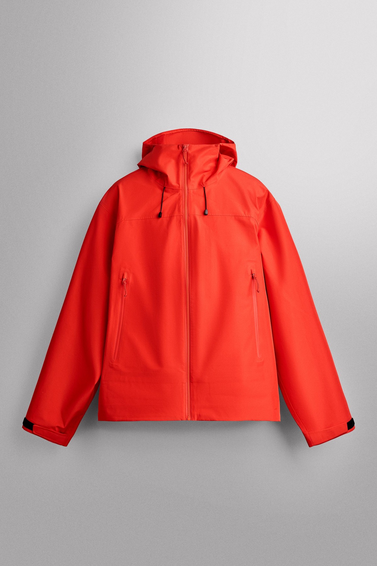 자라 테크니컬 방수 후드 자켓 3286/324/675 RED / ORANGE