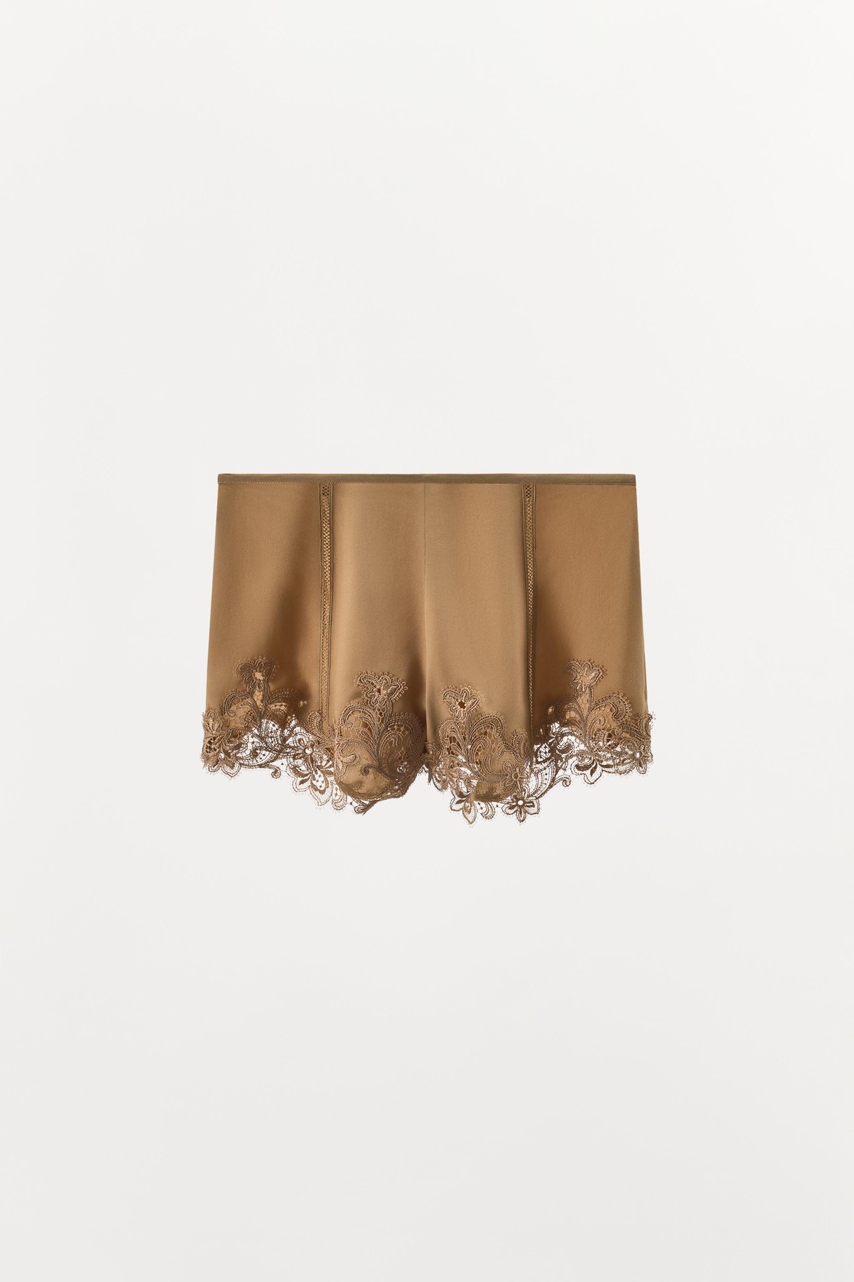 자라 조젯 레이스 반바지 1758/727/730 LIGHT BROWN
