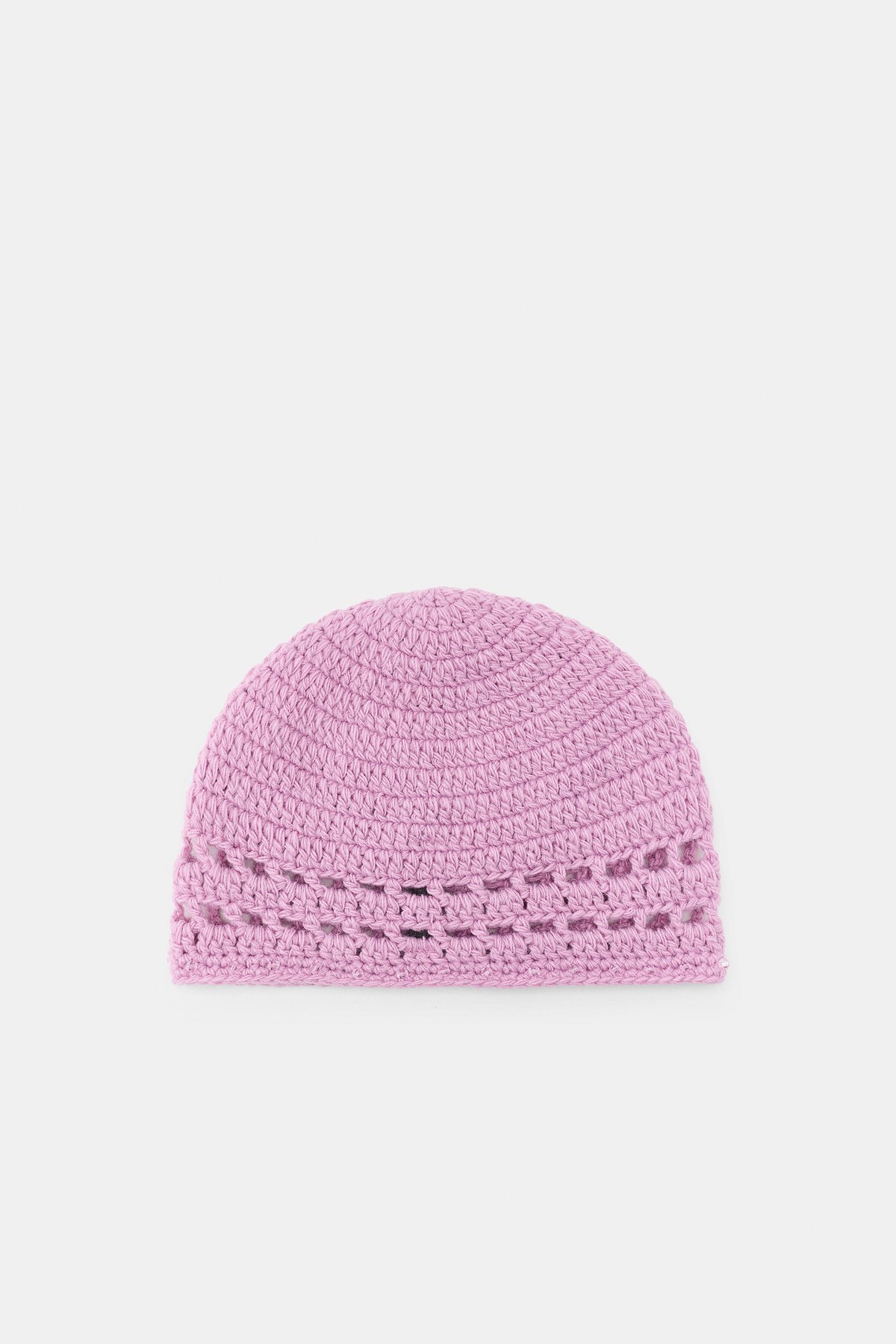 자라 비즈 크로셰 필박스 비니 1023/226/620 PINK