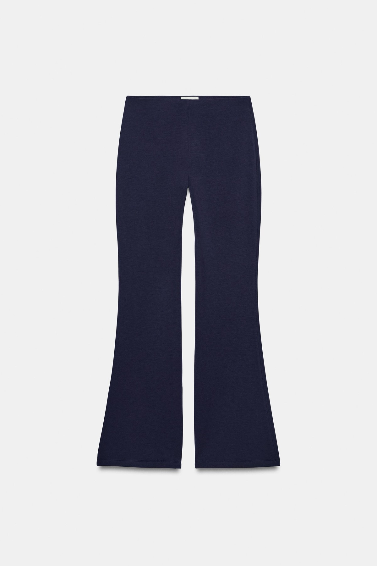 자라 플레어 밴딩 미드라이즈 팬츠 3641/828/401 NAVY BLUE