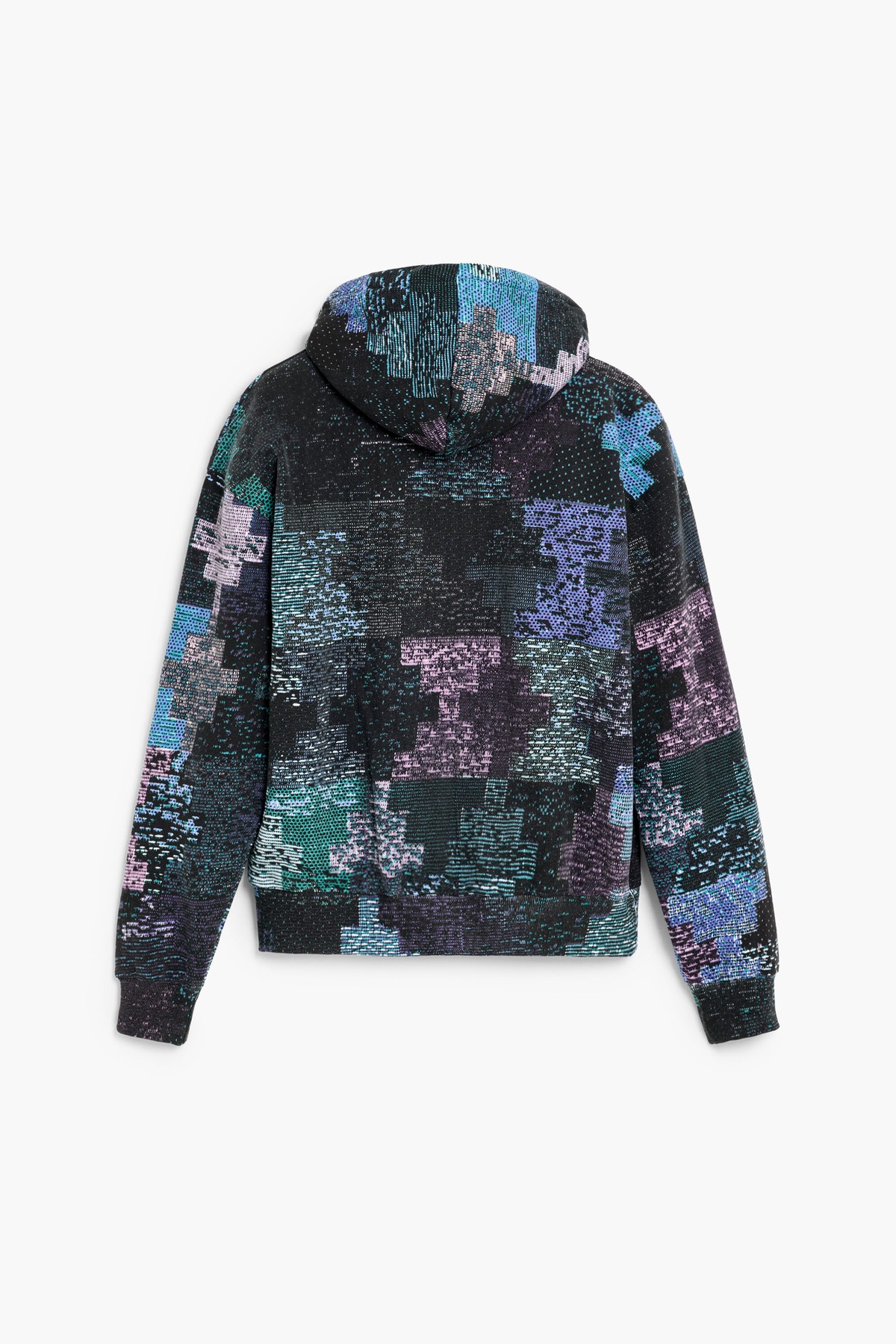 데시구알 프린트 코튼 후드 스웨트셔츠 27SMSK039022 MULTICOLOR