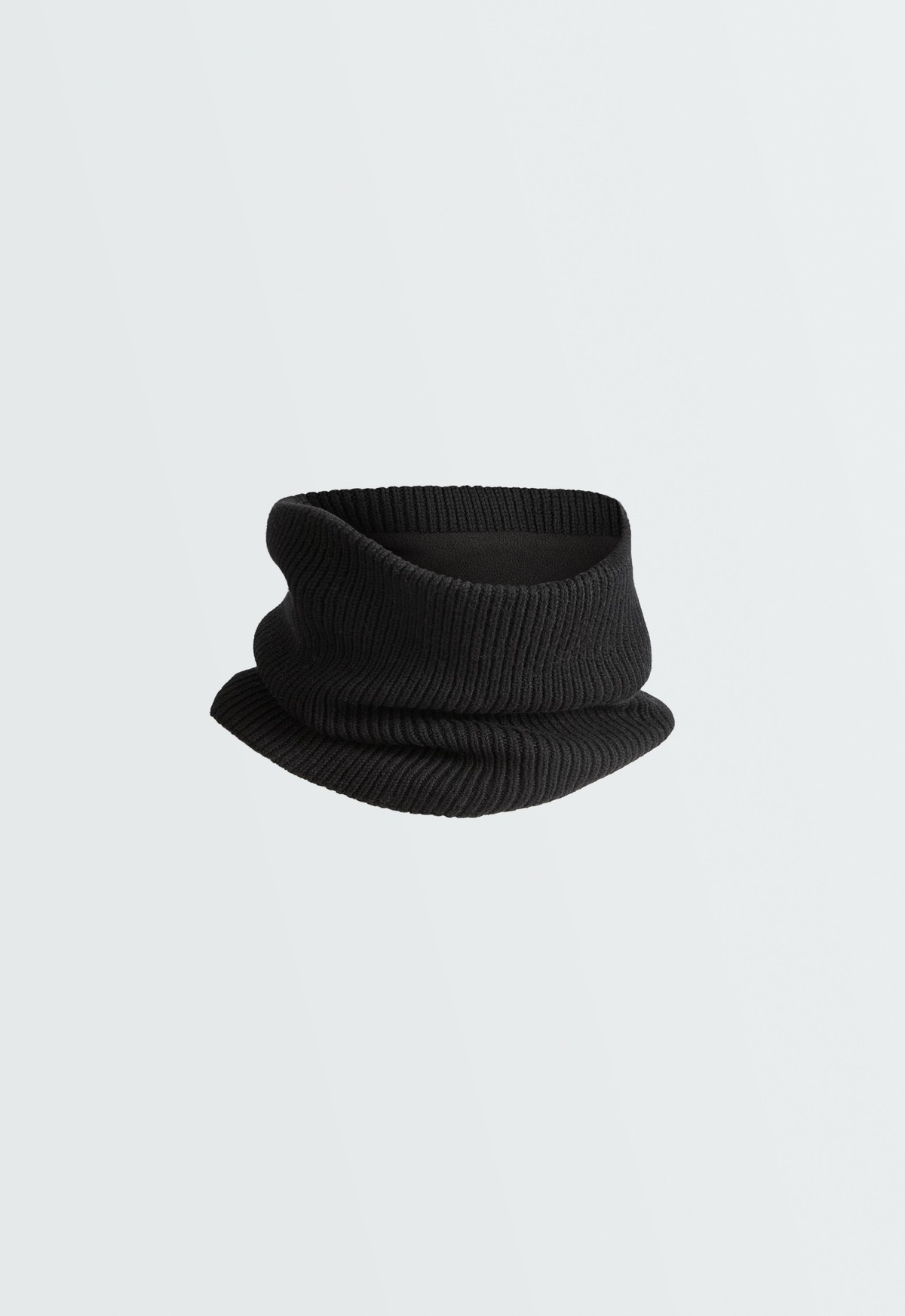 오이쇼 골지 니트 넥워머 6897/408/800 BLACK