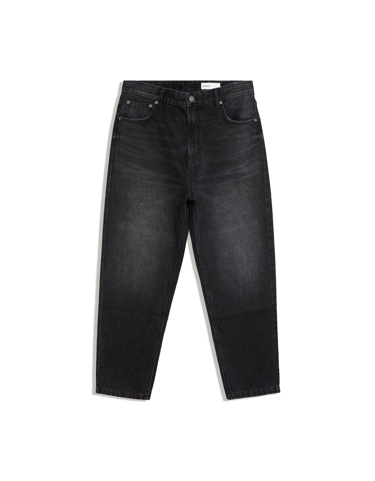 버쉬카 루즈핏 워시드 데님 청바지 4331/534 BLACK