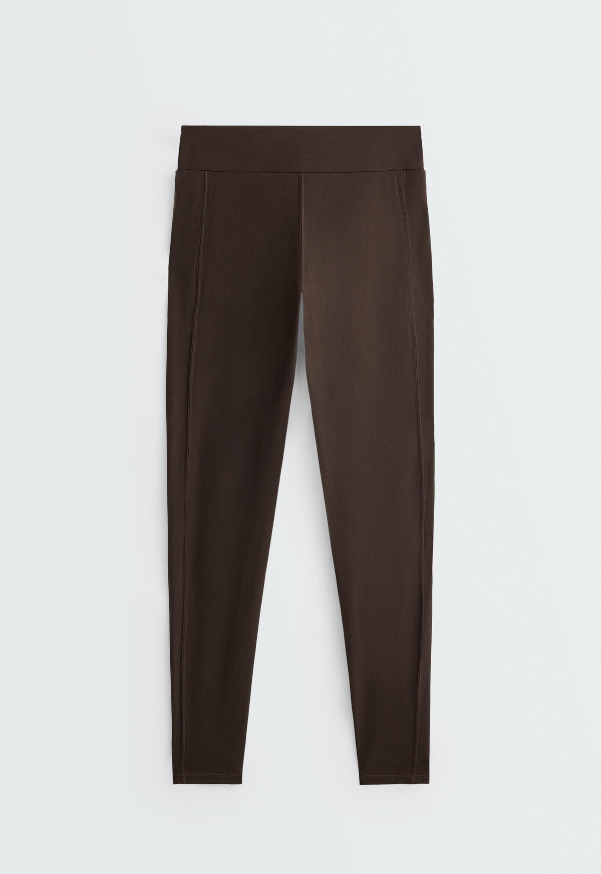 오이쇼 스웨이드 이펙트 앵클 레깅스 5488/806/744 DARK CHOCOLATE