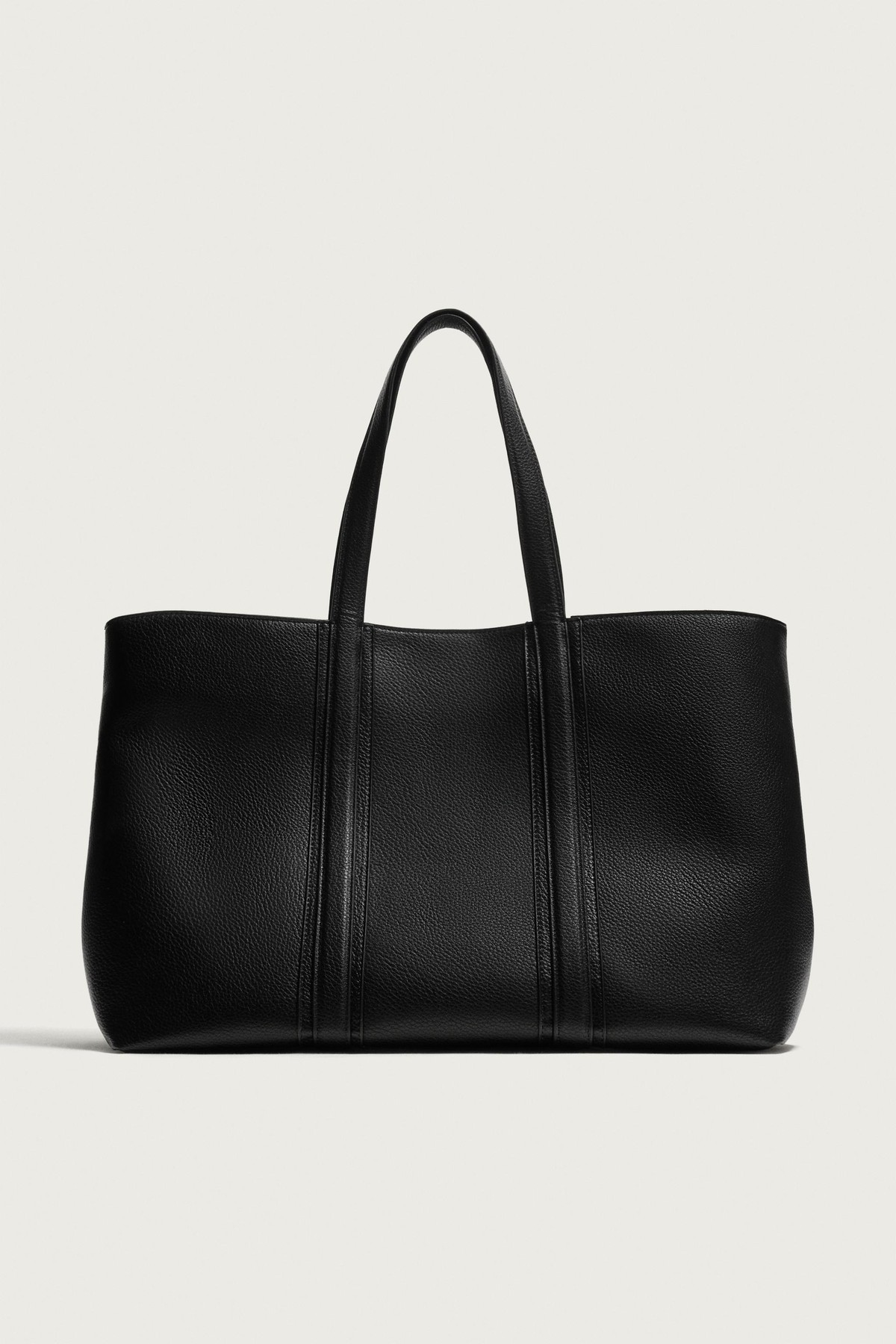 자라 XL 탈착식 스트랩 토트백 3397/820/800 BLACK