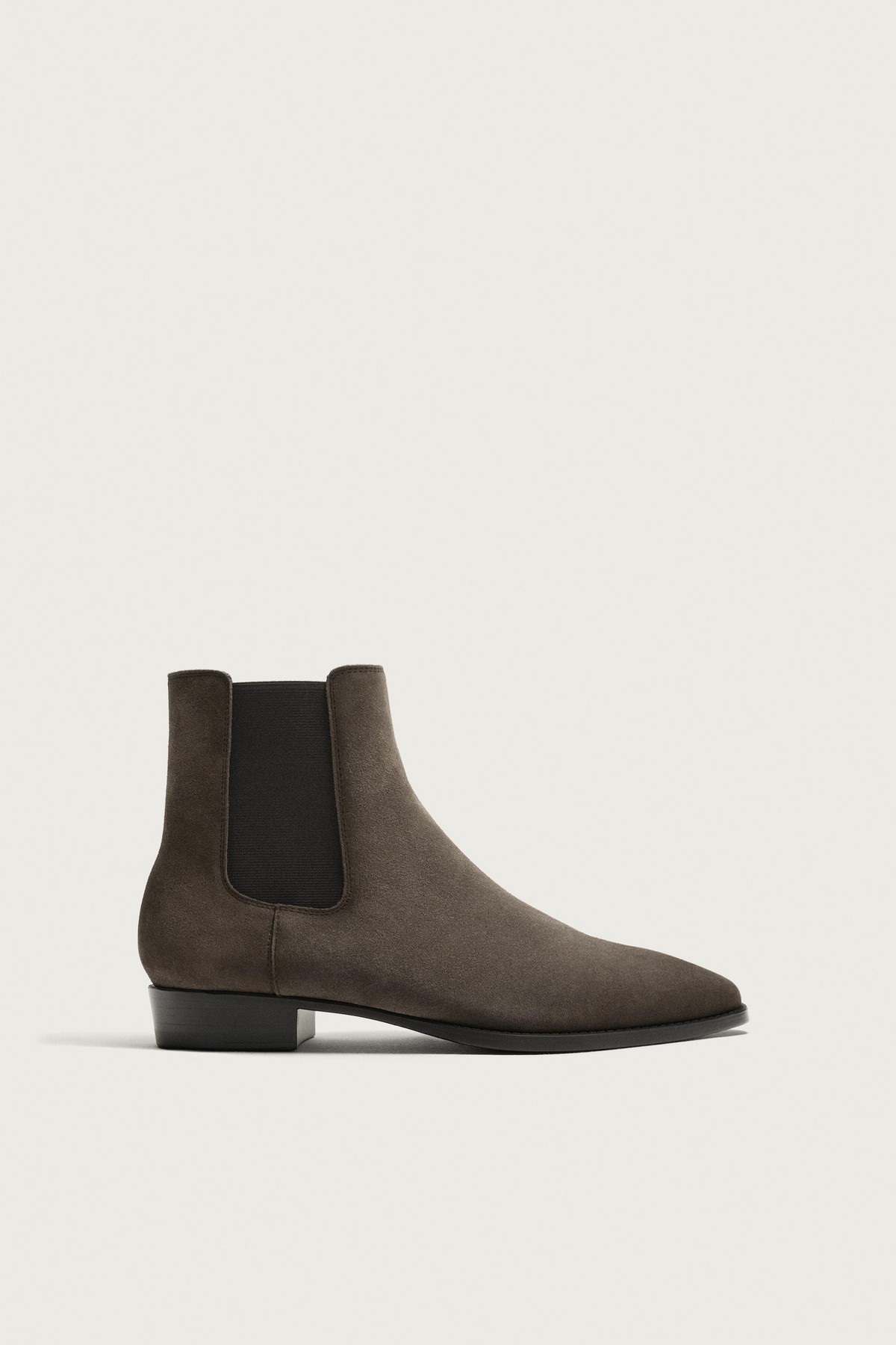 자라 스웨이드 첼시 앵클 부츠 2001/820/700 BROWN