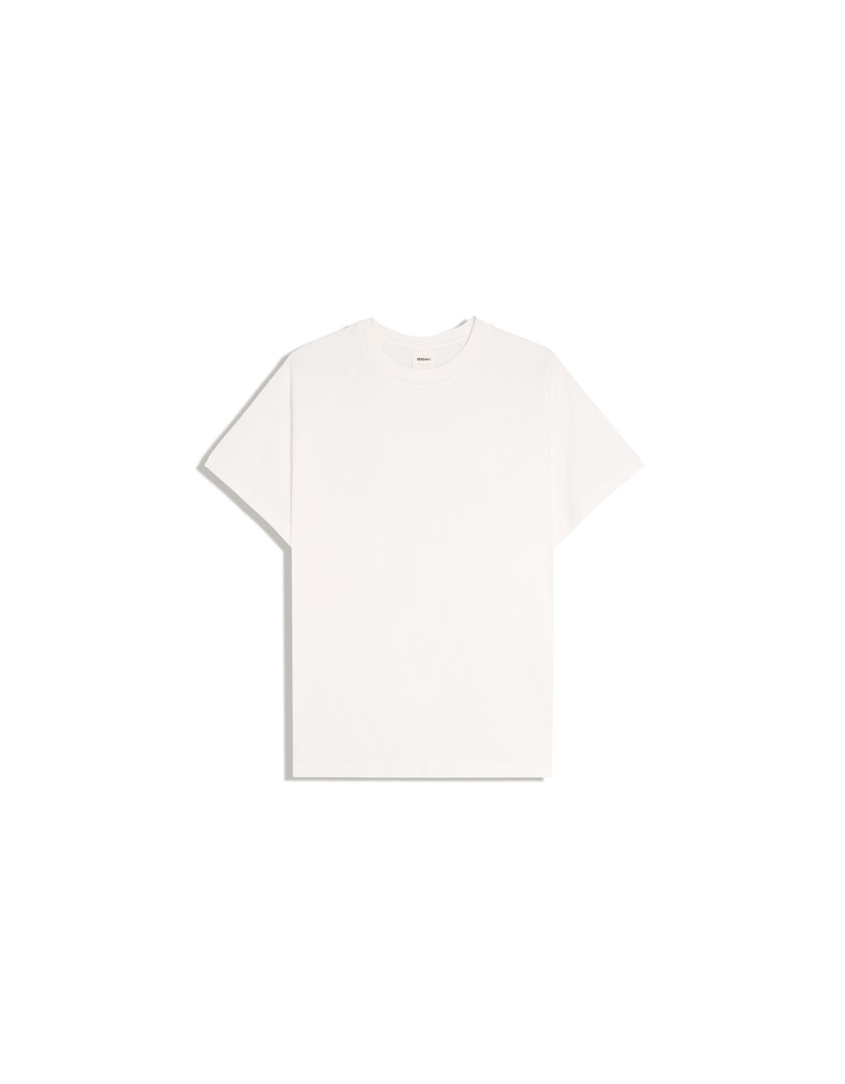 버쉬카 래글런 크루넥 반팔 티셔츠 4312/777 OFF WHITE
