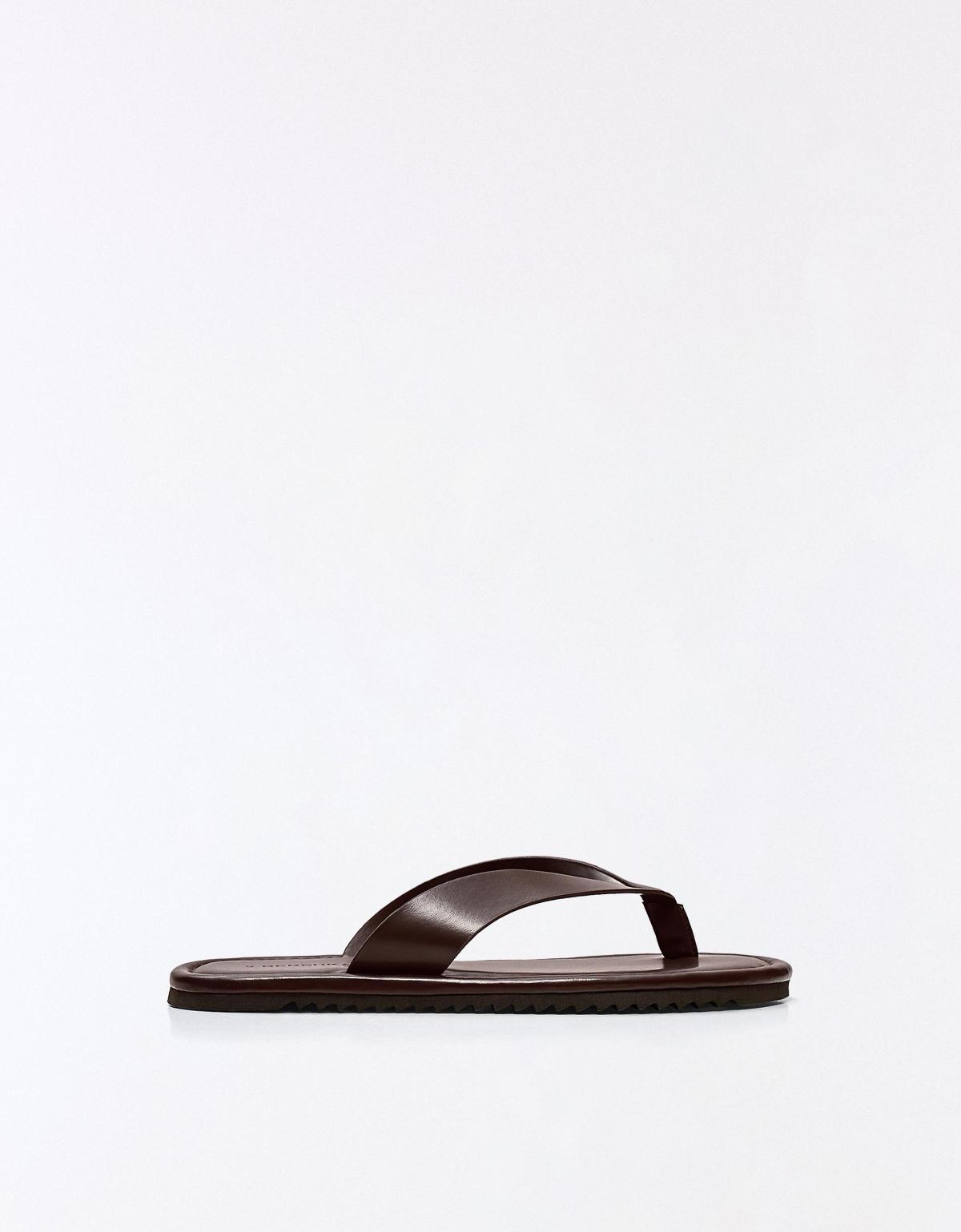 버쉬카 토 스트랩 샌들 2700/864 BROWN