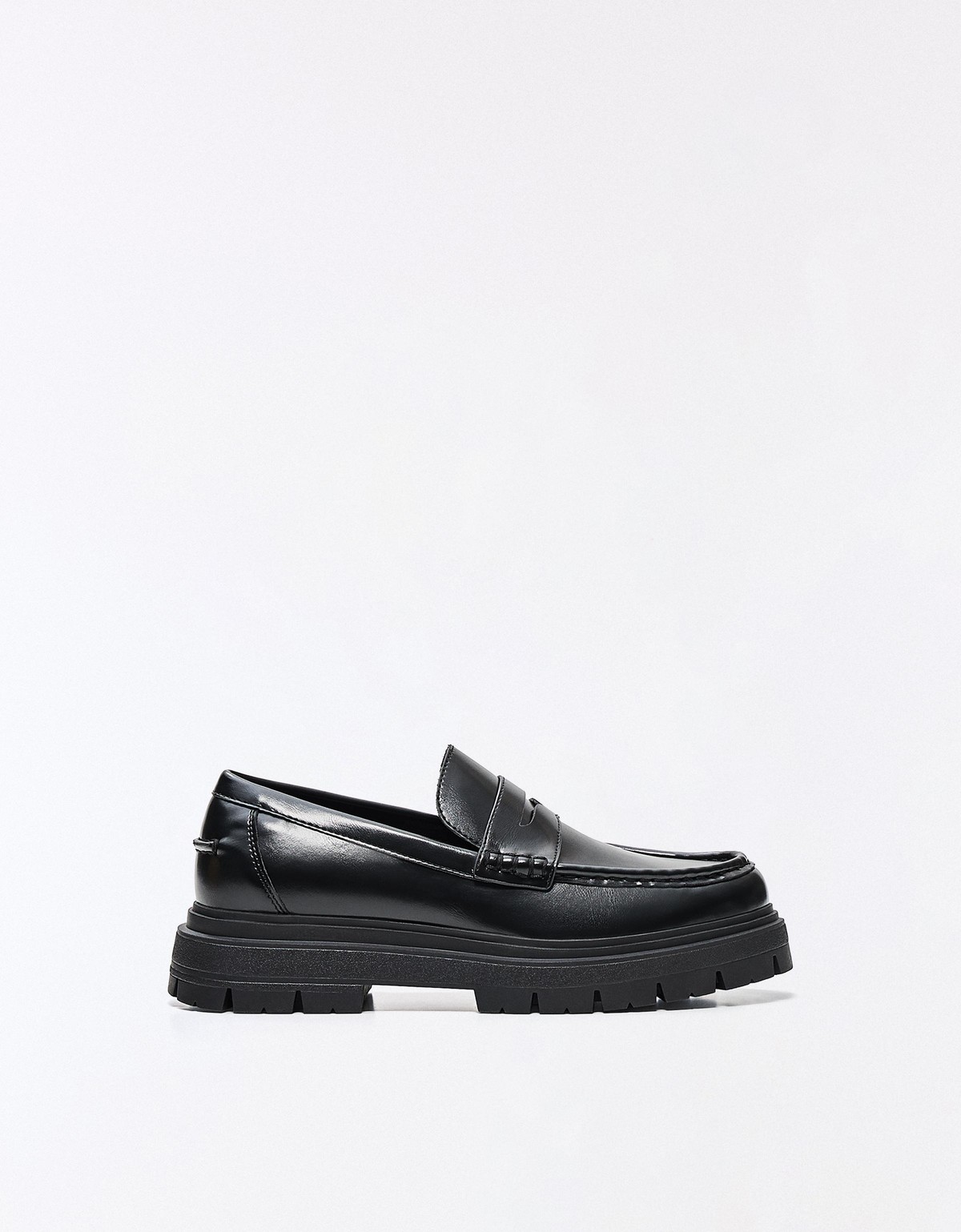 버쉬카 컴포트 청키 페니 로퍼 2604/864 BLACK