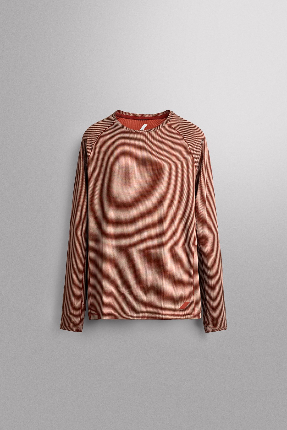 자라 텍스처 테크니컬 긴팔 티셔츠 4387/391/609 REDDISH