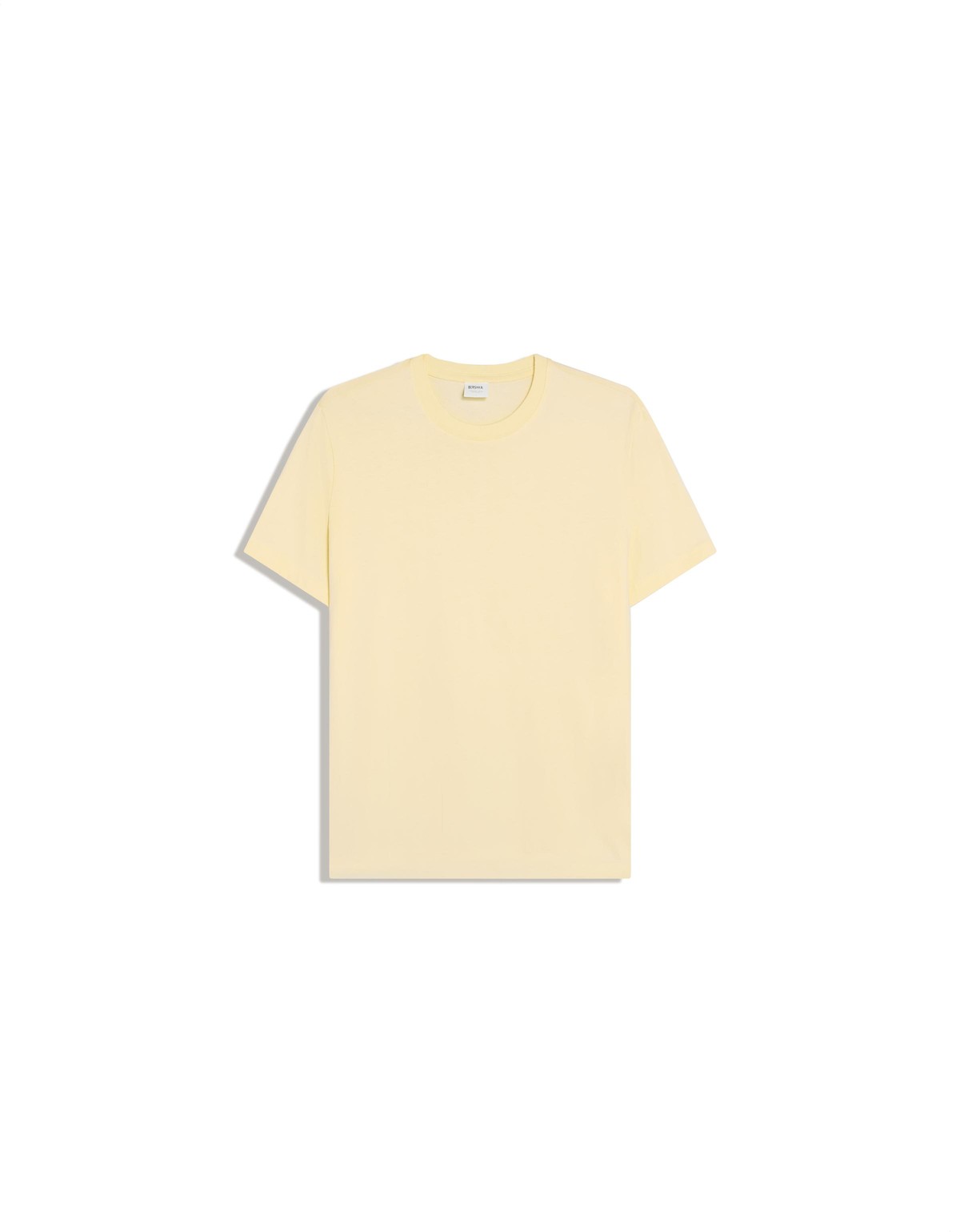 버쉬카 레귤러핏 크루넥 반팔 티셔츠 0069/154 YELLOW