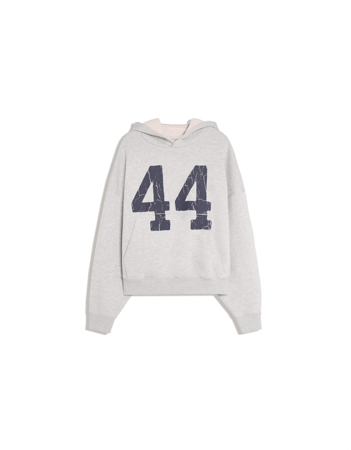 버쉬카 워시드 넘버링 프린트 후디 3553/732 GREY