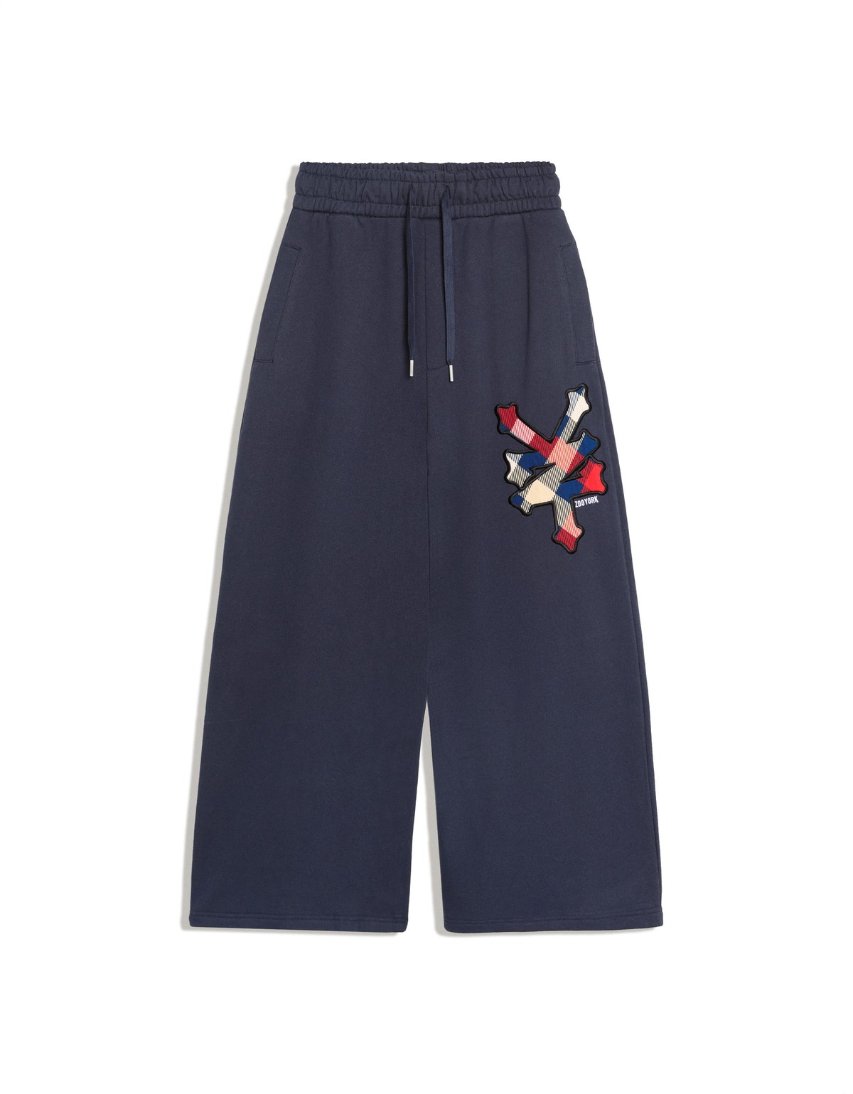 버쉬카 수퍼 배기 그래픽 와이드 팬츠 2933/260 DARK BLUE