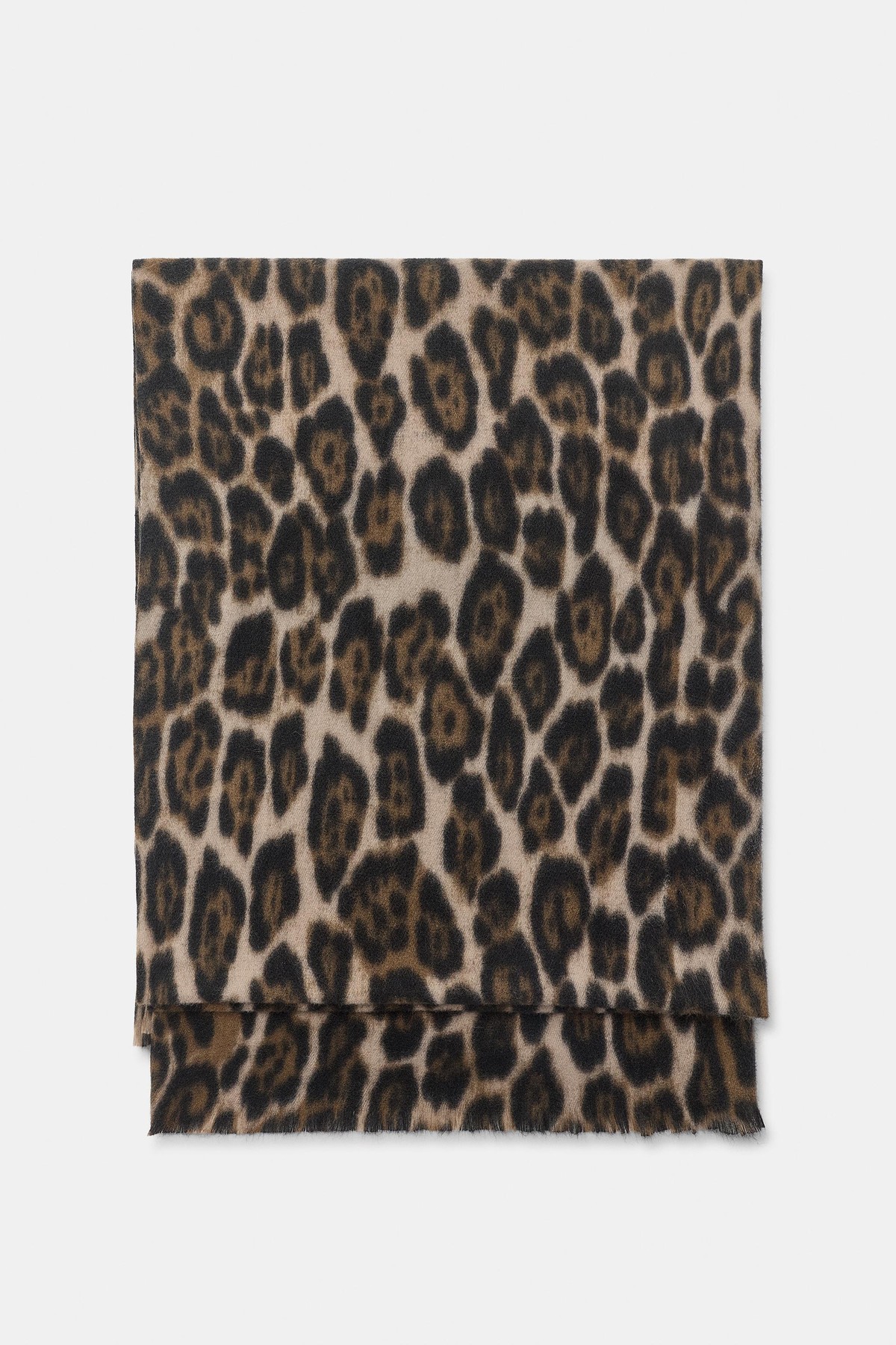 자라 애니멀 프린트 스카프 9967/232/041 LEOPARD / GREY